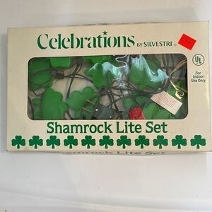 Vintage Celebrations by Silvestri Shamrock string light set